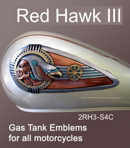 Gas Tank Emblems - V-Twin Motorcycle Accessories
